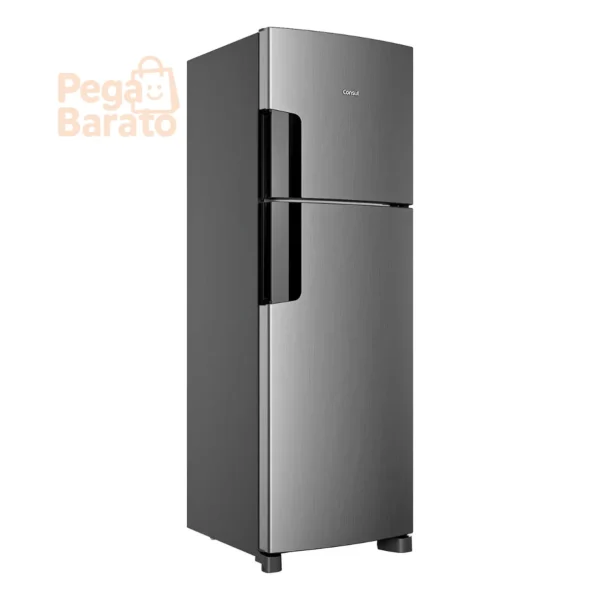 Geladeira Consul Frost Free 377 Litros Duplex Inox - CRM44MK